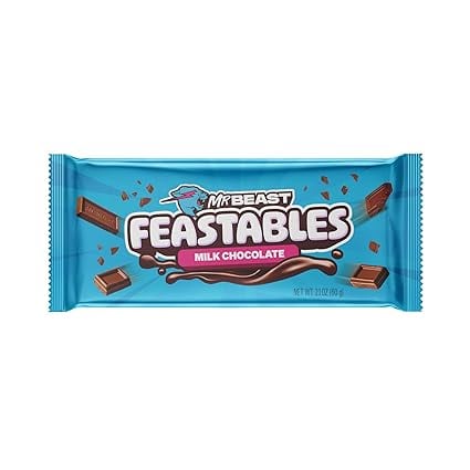 Chocolates Feastables de MrBeast