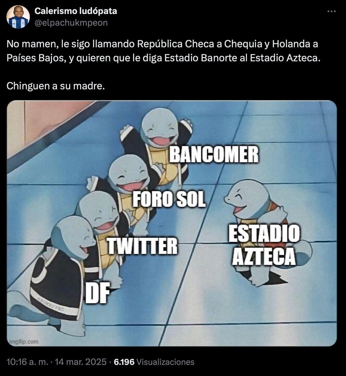 ¿Estadio Banorte? Los memes insisten en seguirlo llamando Estadio Azteca