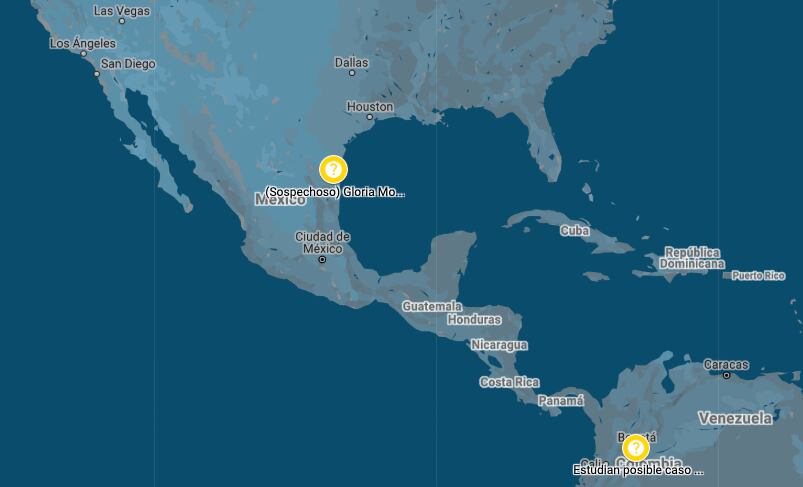 Un mapa interactivo informa sobre el coronavirus