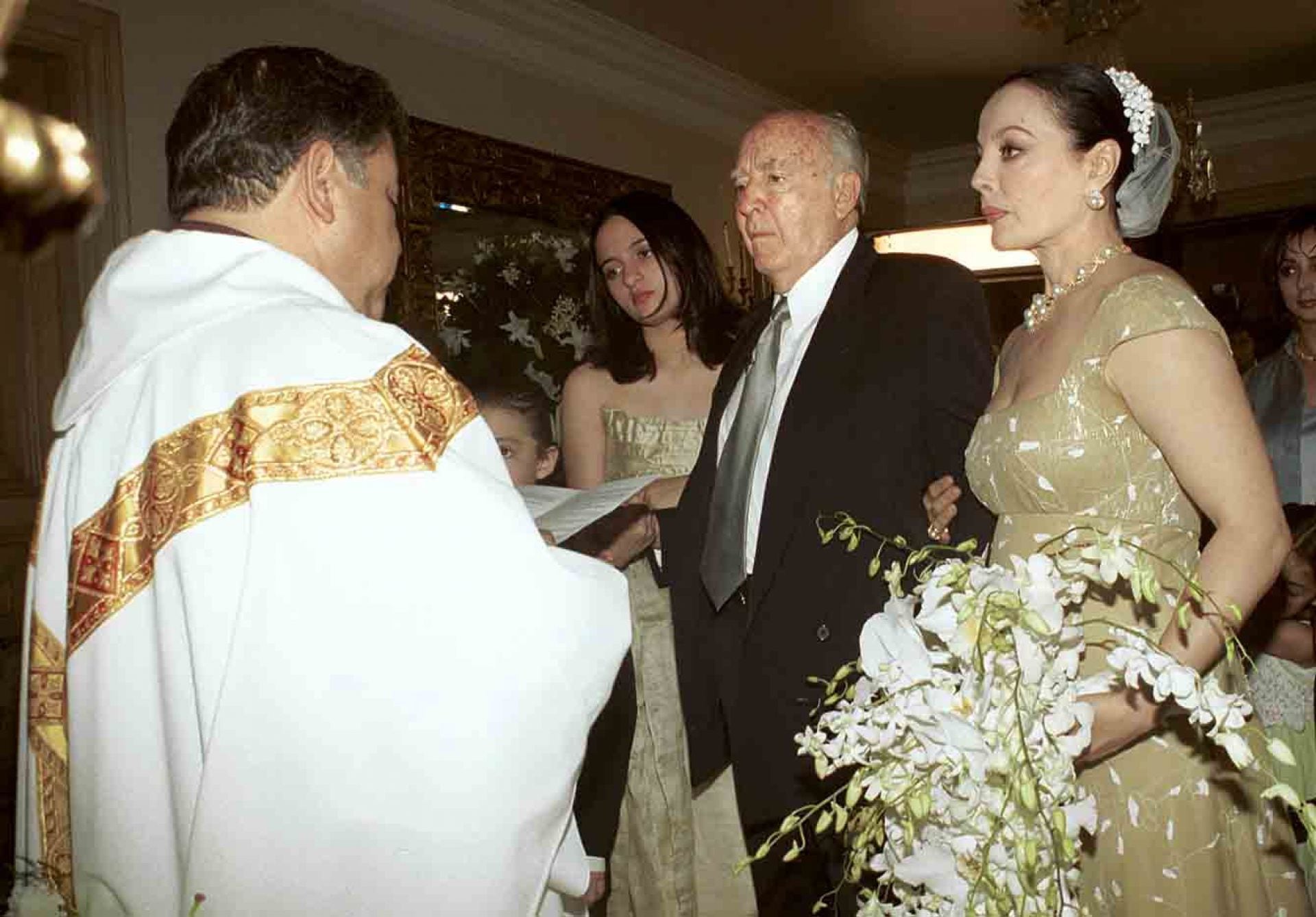 Boda de Sasha Montenegro y José López Portillo en Cuajimalpa