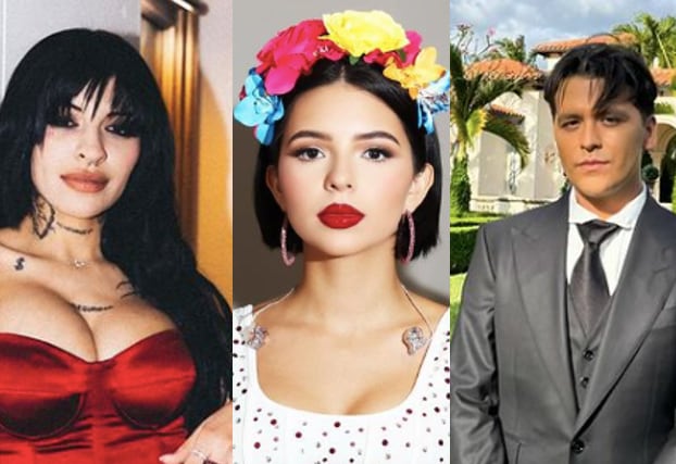 Cazzu, Ángela Aguilar, Christian Nodal