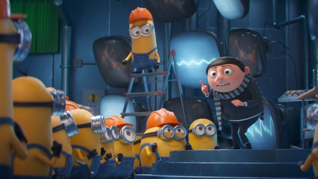 Escena de Minions: Nace un Villano