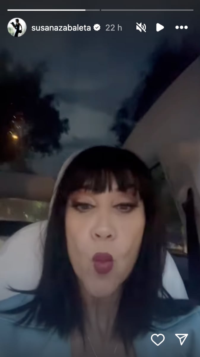 Susana Zabaleta vía Instagram