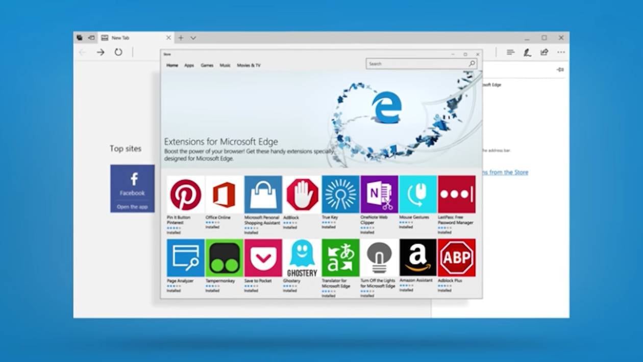 Microsoft Edge.