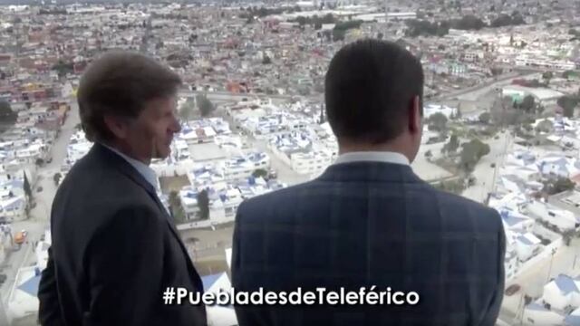 Puebla vista desde el teleférico.