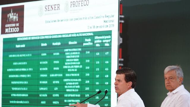 Ricardo Sheffield y Andrés Manuel López Obrador.