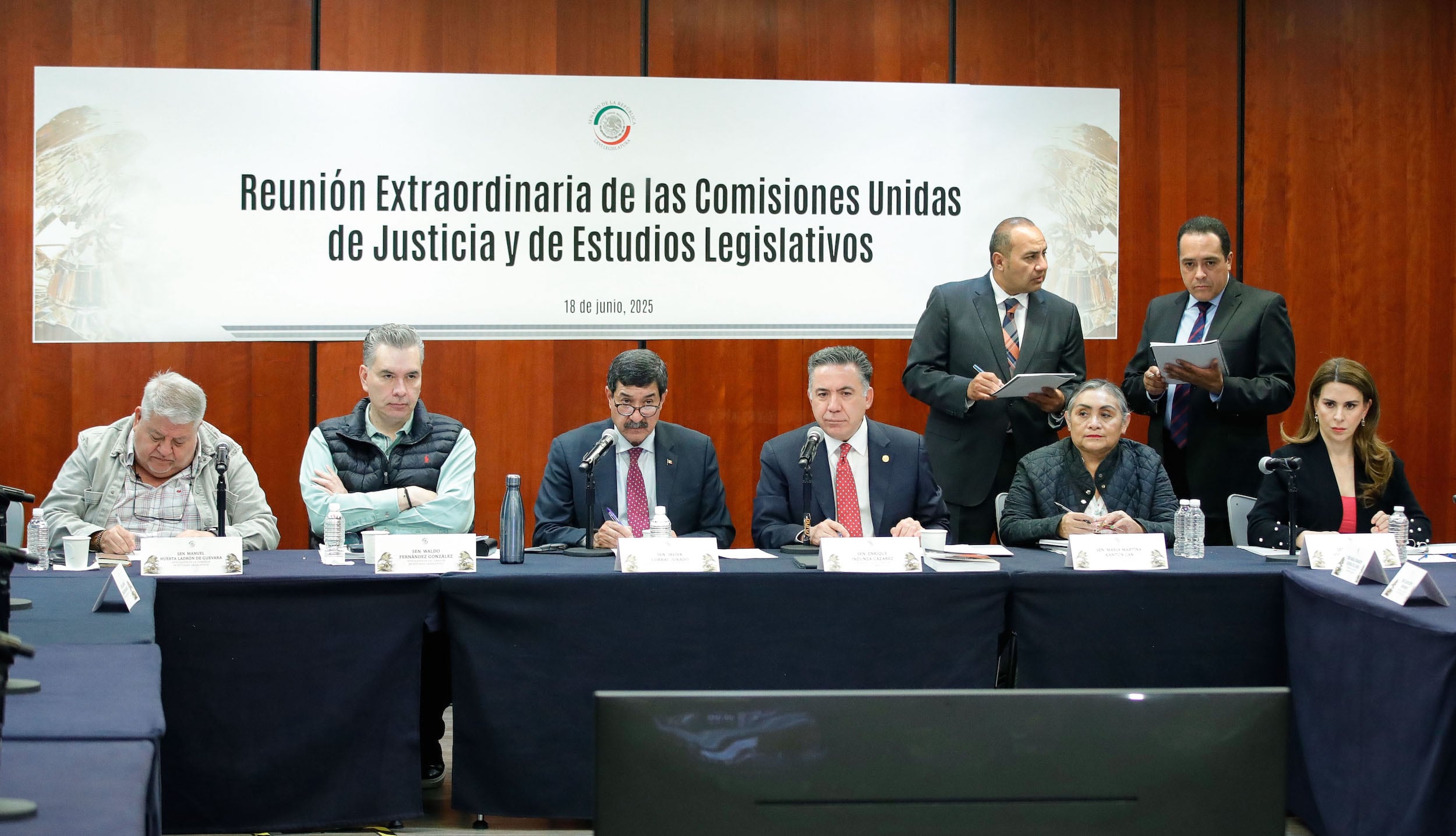 Comisiones unidas de Justicia y Estudios Legislativos