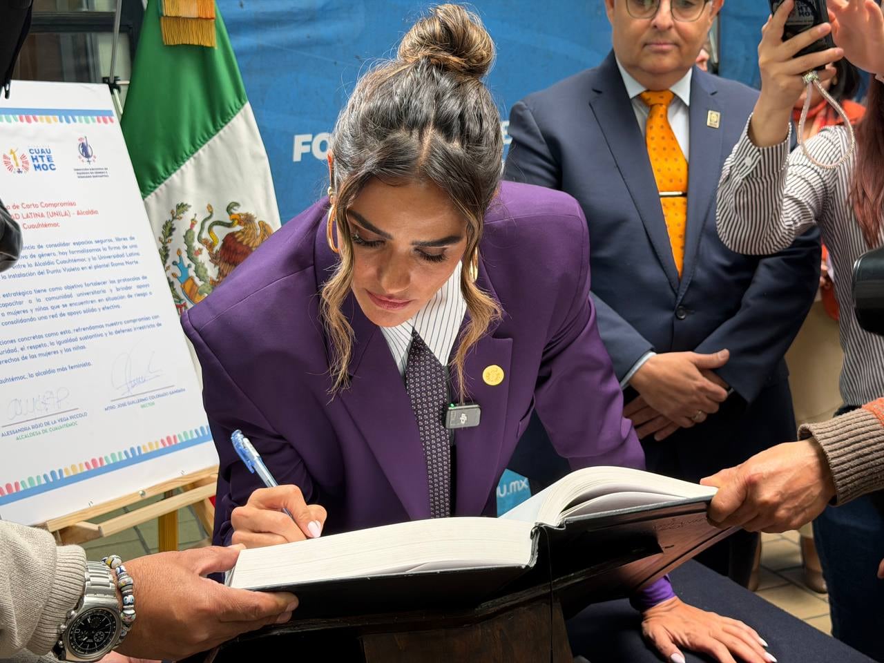 Alessandra Rojo de la Vega: Seguridad de las mujeres es prioridad en Cuauhtémoc