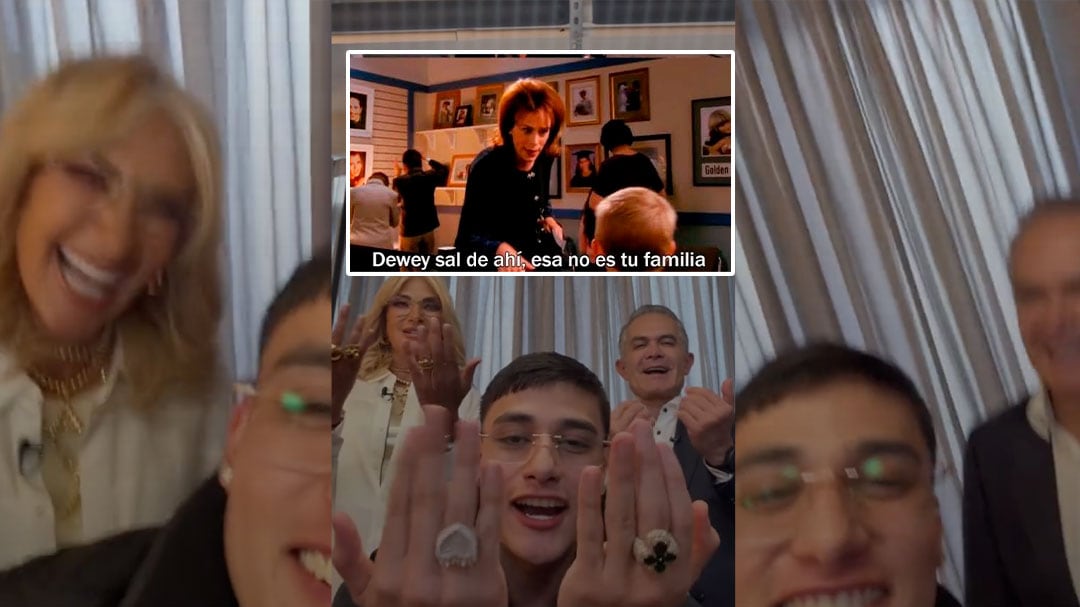 El Malilla presenta a su “familia tradicional mexicana” con Adela Micha y Miguel Ángel Mancera (VIDEO)