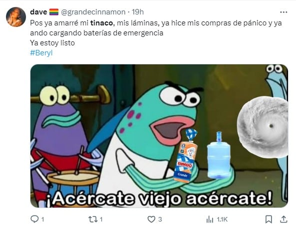 Memes de tinacos amarrados y con nombre del dueño inundan X