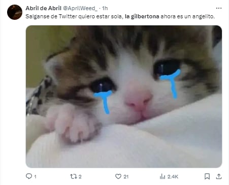 Memes despidiendo a La Gilbertona recordando su peculiar sentido del humor