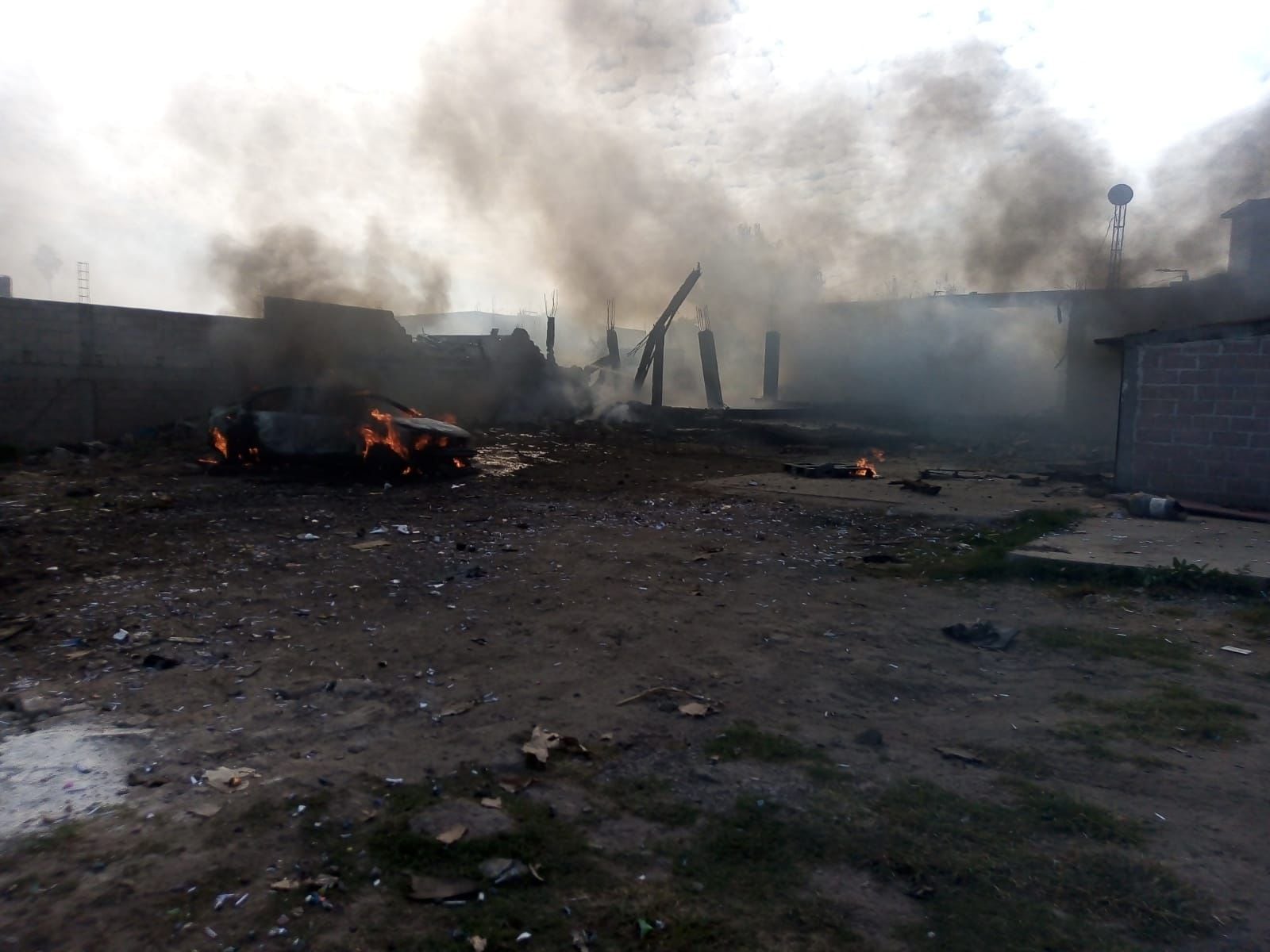 Explosión en Tultepec