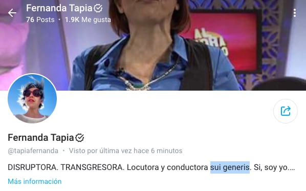 Fernanda Tapia abre su OnlyFans