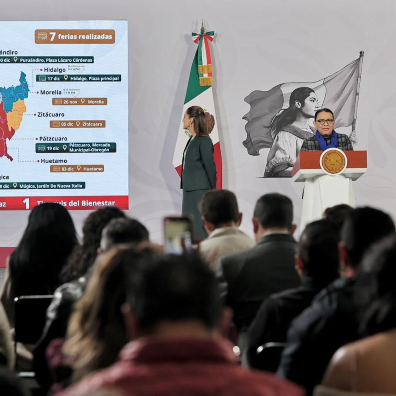 El liderazgo de Claudia y el Plan Michoacán