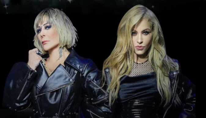 Alejandra Guzmán y Paulina Rubio