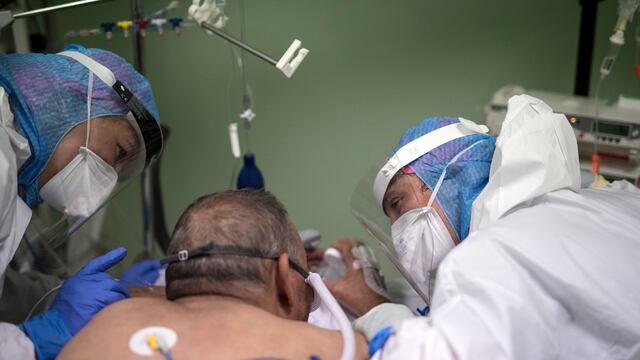 El rebrote en Francia.