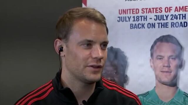 Manuel Neuer hablando de Guillermo Ochoa - FOTO: Captura de pantalla