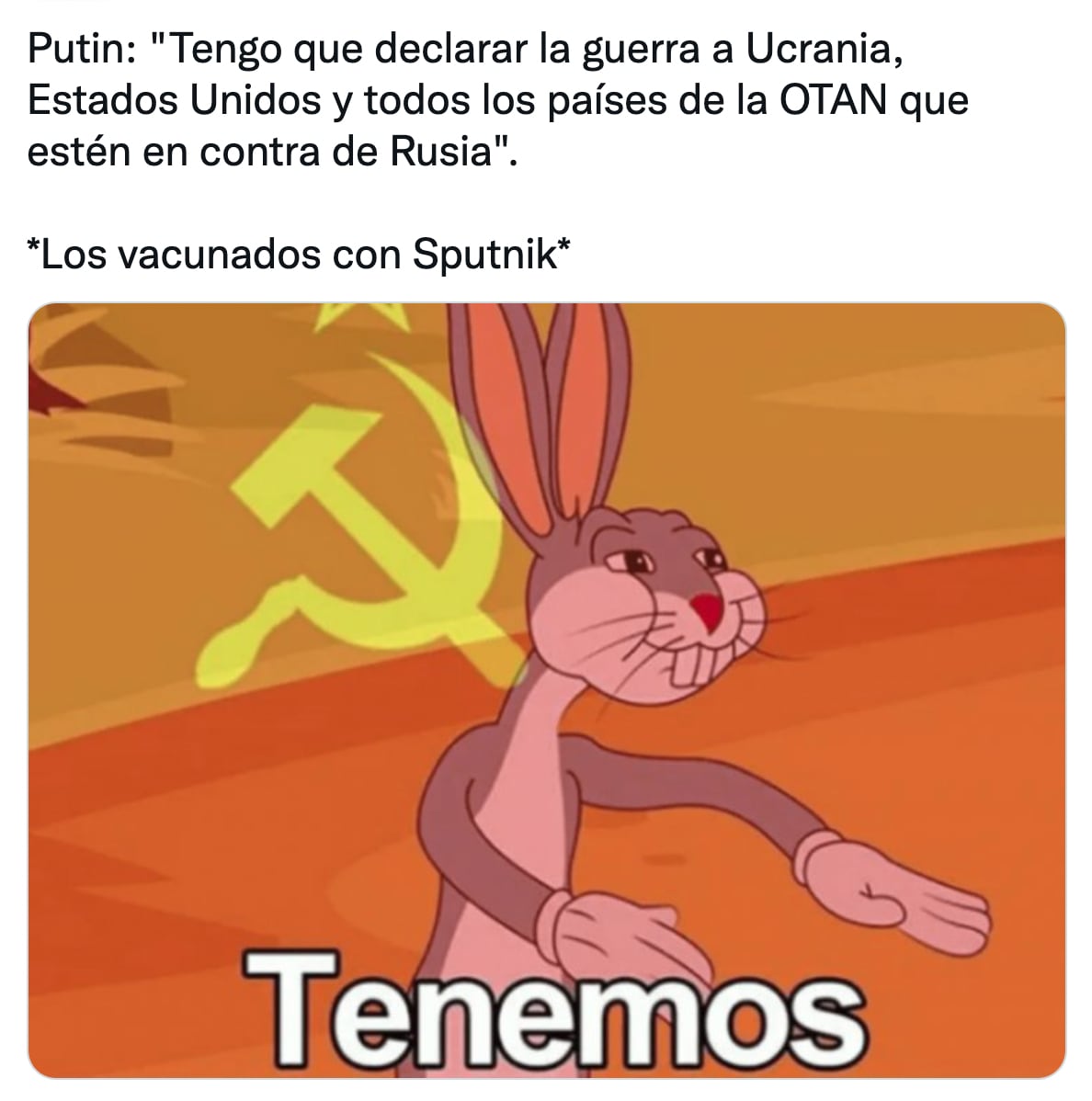Meme vacuna Sputnik