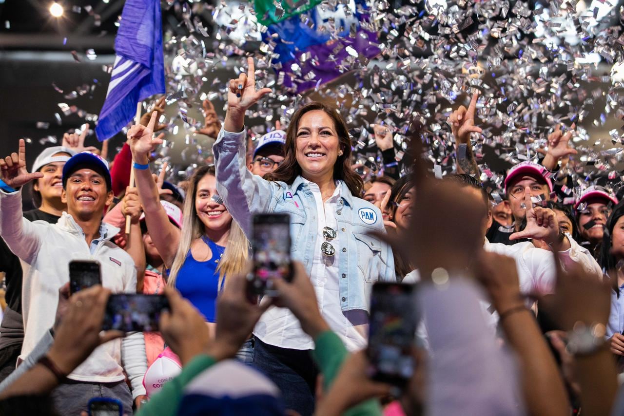 Libia Dennise García Muñoz Ledo en el Libia Fest