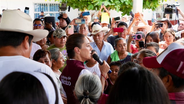 Claudia Sheinbaum reitera que “no dejamos a nadie atrás” en supervisión de municipios de Puebla