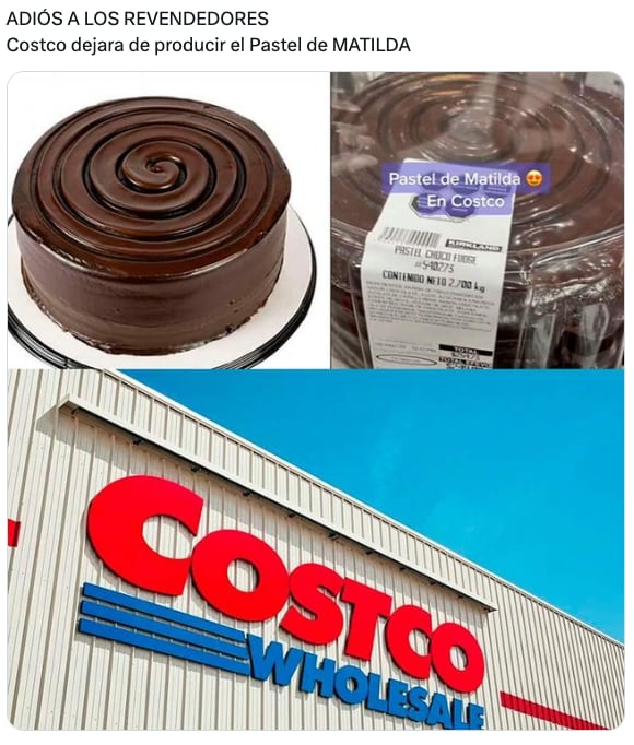 Usuarios reaccionan ante la noticia de que Costco dejaría de vender el pastel Choco Fudge