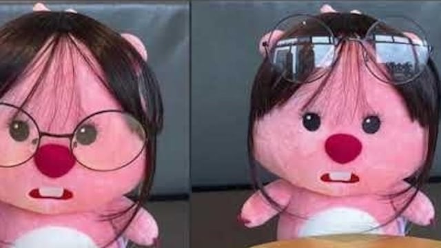 Este es el significado y contexto del peluche rosa con lentes