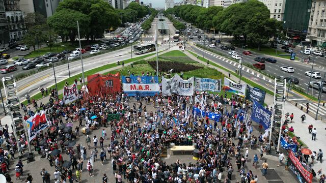 Manifestaciones en Argentina