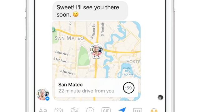 'Live Location', la nueva herramienta para "rastrear" a tus amigos de Facebook