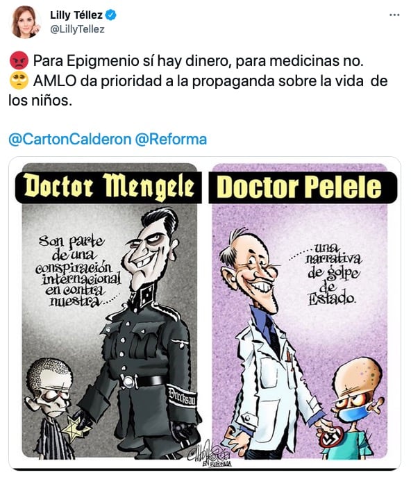 Tuit de Lilly Téllez/@LillyTellez
