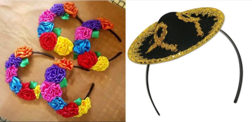 Diadema para niña 15 de septiembre