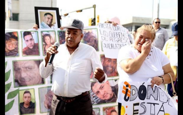 Familiares de desaparecidos en la Ciénega se manifestaron