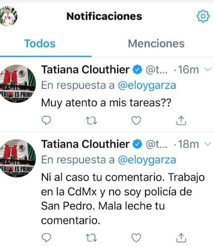 Tatiana responde