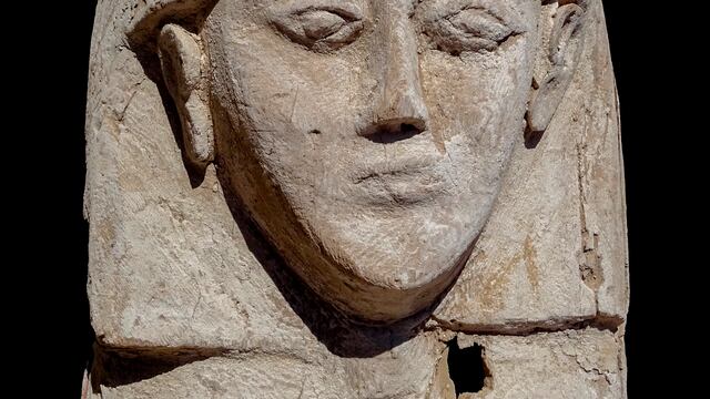 Momia encontrada en Luxur