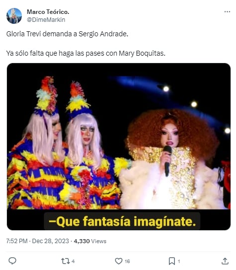Memes por la demanda de Gloria Trevi a Sergio Andrade