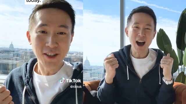 CEO de TikTok aparece y advierte pérdida de 150 millones de usuarios si Estados Unidos prohíbe la aplicación