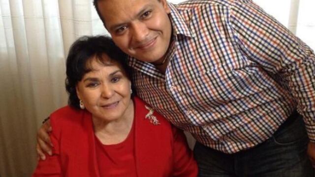 Carmen Salinas y Gustavo Briones.