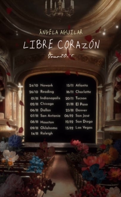 Gira de Ángela Aguilar por Estados Unidos