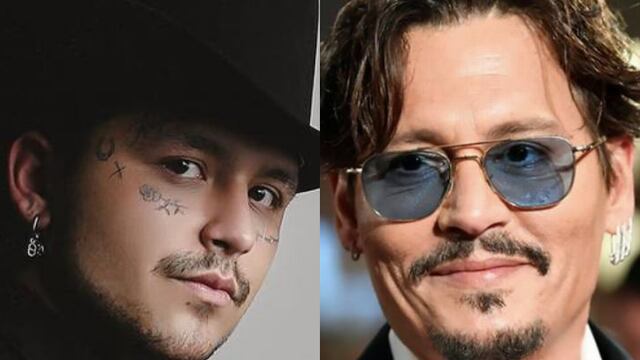 Christian Nodal se compara con Johnny Depp en canción de tiradera a J Balvin