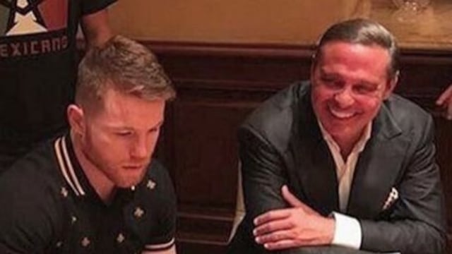 Canelo Álvarez y Luis Miguel.
