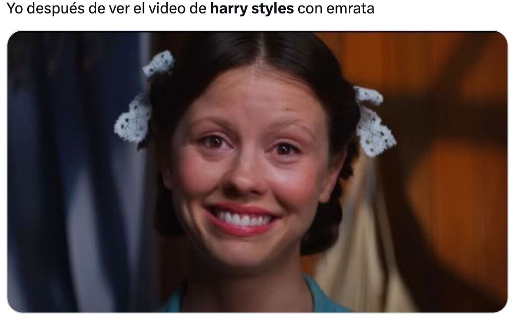 Harry Styles y Emily Ratajkowski se besan apasionadamente y los fans están "en shock"