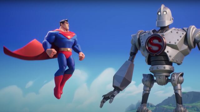 Superman y el Gigante de Hierro en MultiVersus