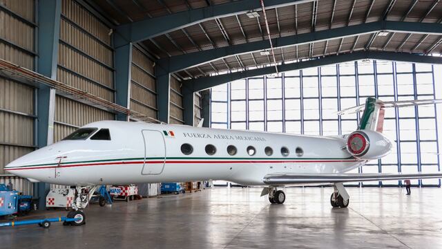 Aeronave subastada de la Fuerza Aérea Mexicana