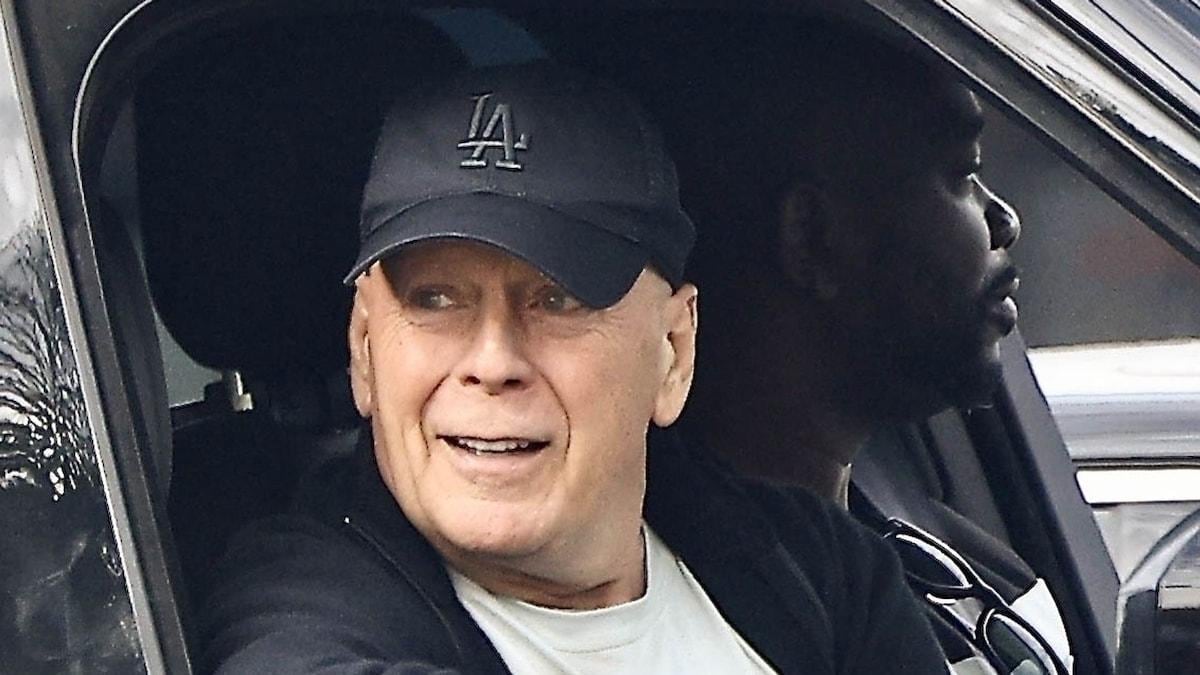 Bruce Willis tras los incendios en Los Ángeles