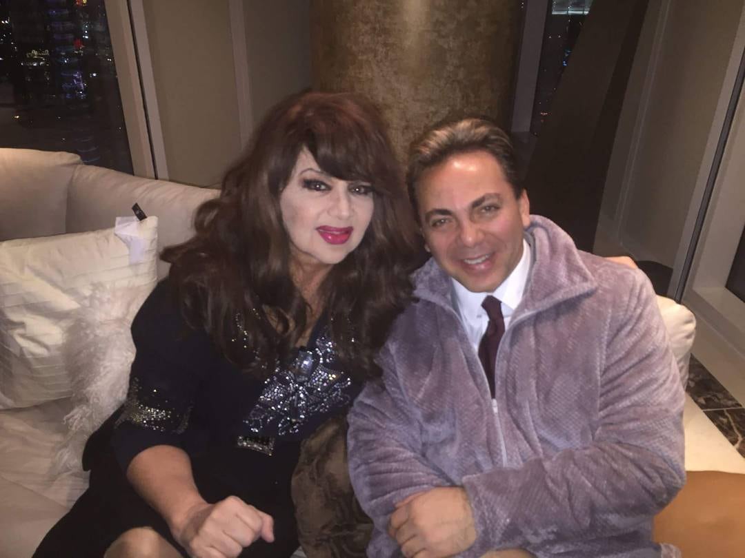 Olga Breeskin y Cristian Castro