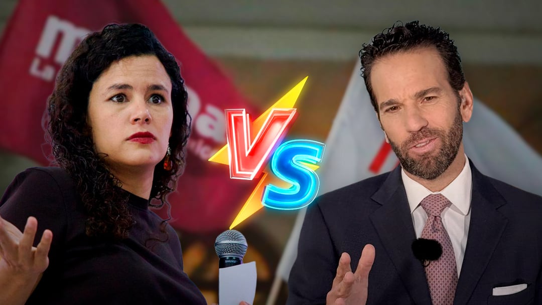 Luisa Alcalde desmiente al “pseudoperiodista” Loret de Mola tras teoría sobre su salida de Morena