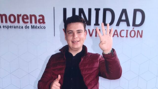 Daniel Santoyo, candidato de Morena en Aguascalientes