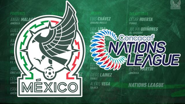 Los convocados de la Selección Mexicana para la Nations League son los de siempre; sorprende delantero de Cruz Azul