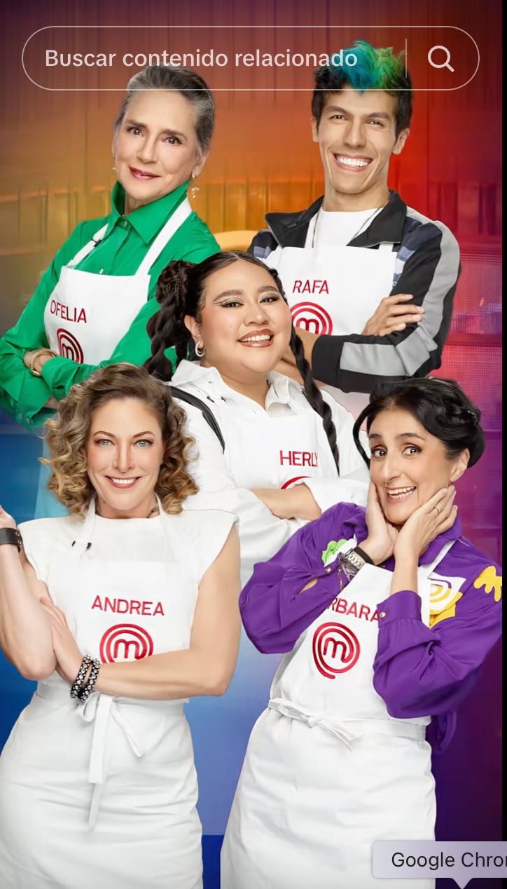 Top 5 de MasterChef Celebrity 2025