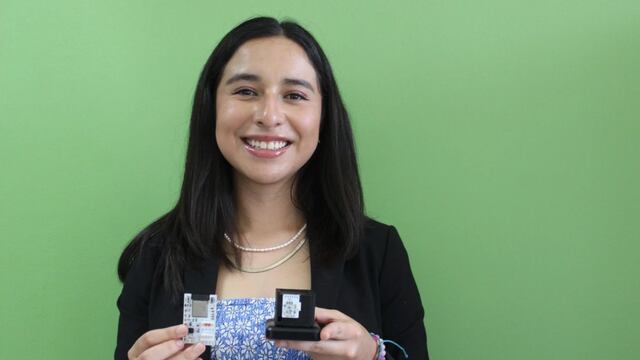 Valentina Chávez, creadora de tarjeta inteligente