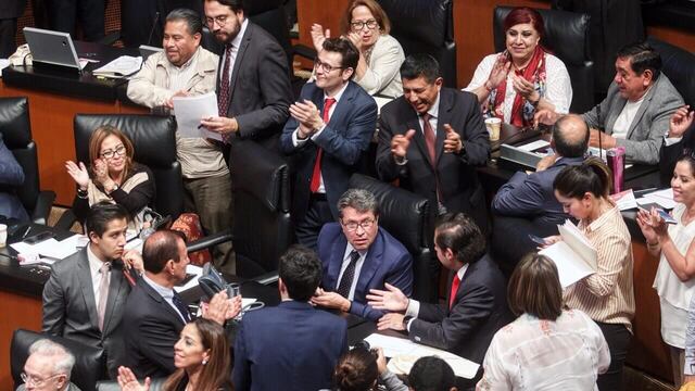 Discusión previa de la Reforma Educativa en el Senado.